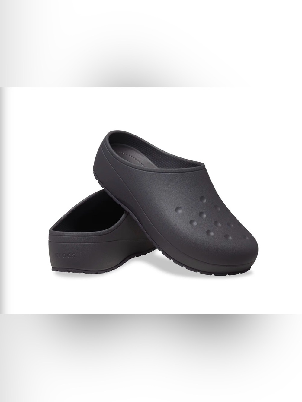 Crocs Classic Quiet Clog in Black Sand (5M/7W)